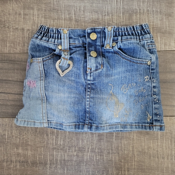 Baby Phat Other - Baby Phat Girlz Little Girl Denim Jean Skirt Skort Size 4T